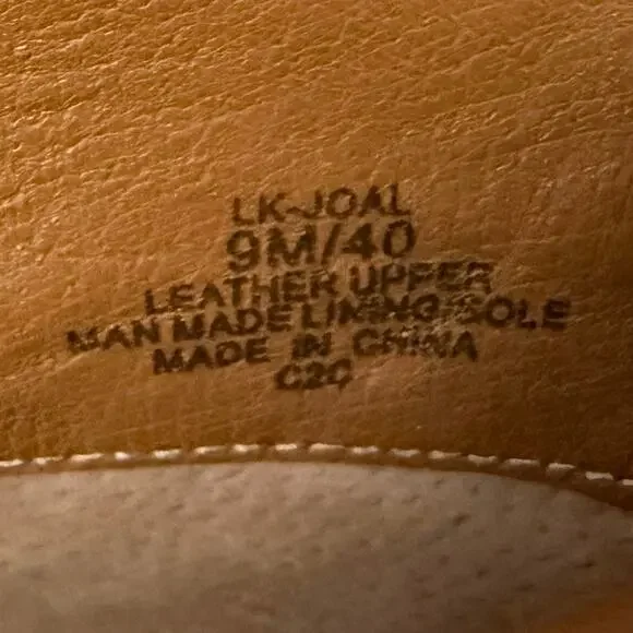 NIB Lucky Brand Joal 9M Leather Deep Notch Open Toe Pump Bootie Shootie Stone - Picture 10 of 12